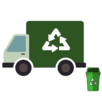 Recycling truck